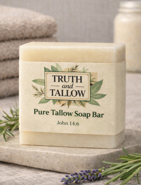 Organic Grass Fed Tallow Soap